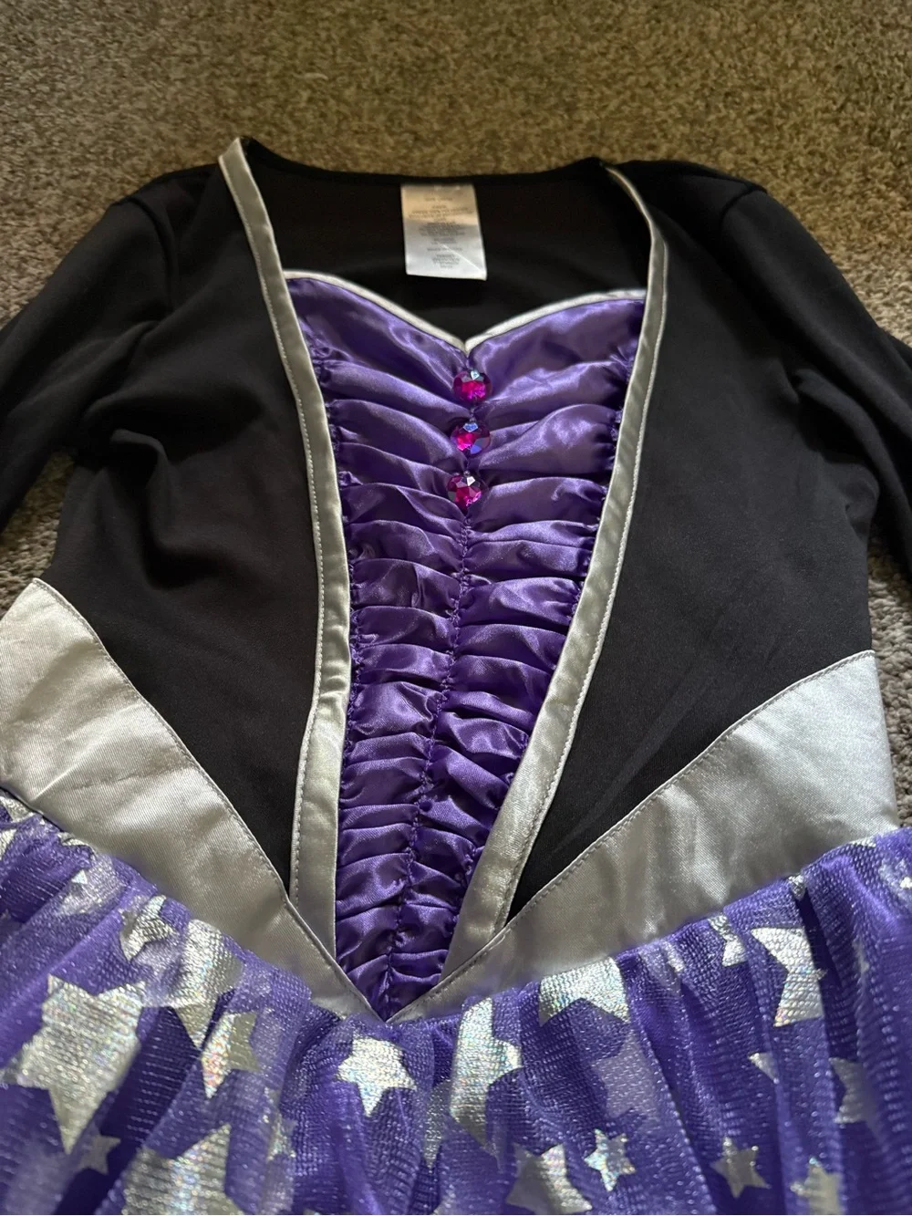 Target Purple and Black Star Witch Costume Dress - Picture 4 of 13